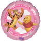 18" Pooh Its A Girl Foil Balloons