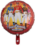 Globo metalizado Power Rangers Mega Force de 18"