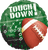 18" Round Touchdown Football Frenzy Balloon