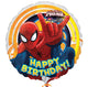 18" Spiderman Ultimate Birthday Foil Balloons