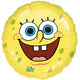 18" Sponge Bob Smiles Foil Balloon