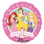 Anagram Mylar & Foil 1st Birthday Disney Princess 18″ Balloon