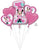 Anagram Mylar & Foil 1st Birthday Minnie Mouse Disney Pink Balloon Bouquet - 5 Balloons