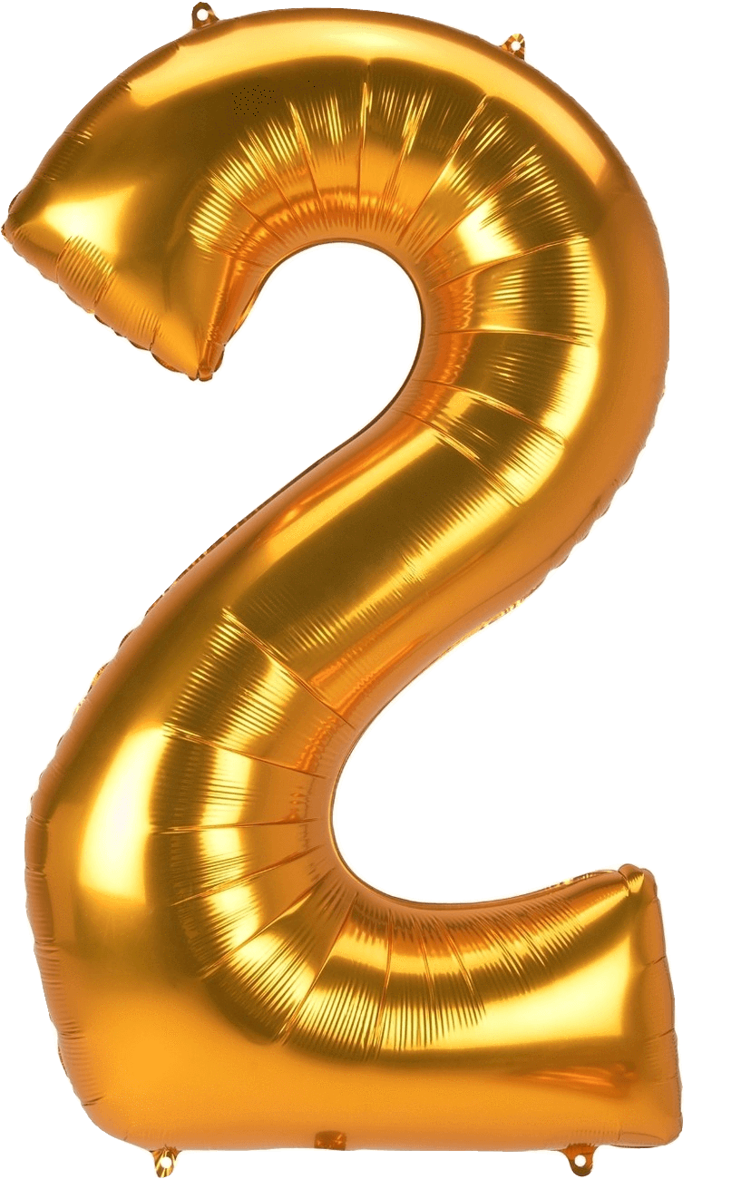 Hobart krokodil Ontevreden 53" Jumbo Gold Number Balloons - instaballoons Wholesale