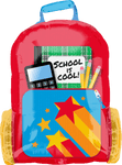 Anagram Mylar & Foil 26" School is Cool Backpack Balloon