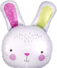 28" Hello Bunny Head 28″ Balloon