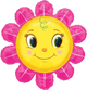 29" Smiley Face Sunflower Flower Balloon