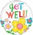 32" Jumbo Get Well Daisy Flowers Balloon