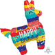 Happy Birthday Piñata Party 33″ Balloon