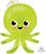 Anagram Mylar & Foil 34" Giant Silly Octopus Balloon