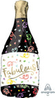 36" Colorful Champagne Bottle 36″ Balloon