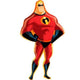 41" Mr Incredible Foil Balloons