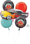 Anagram Mylar & Foil 50s Rock-N-Roll Balloon Bouquet