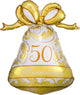 Globo 50 Aniversario Bell Gold 27″