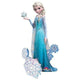 57" Airwalkers Elsa The Snow Queen Foil Balloons