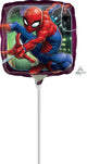 Globos de aluminio animados Spiderman Airfill de 9"