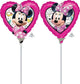 9" Happy Helpers Minnie Mouse Foil Balloons