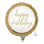 Anagram Mylar & Foil 9" Pastel Birthday Foil Balloons