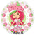 Anagram Mylar & Foil 9" Strawberry Shortcake Foil Balloons
