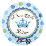 Anagram Mylar & Foil A New Little Prince Baby Boy 18″ Balloon