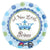 Anagram Mylar & Foil A New Little Prince Baby Boy 18″ Balloon