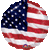 Anagram Mylar & Foil American Flag Flying Colors 18″ Balloon