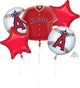 Anaheim Angels Balloon Bouquet