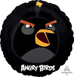 Anagram Mylar & Foil Angry Birds - Black Bird 18″ Balloon