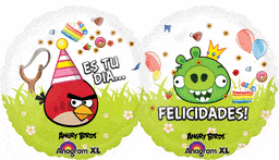 Anagram Mylar & Foil Angry Birds Es Tu Día 18″ Balloon