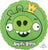 Anagram Mylar & Foil Angry Birds - King Pig 18″ Balloon