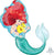 Ariel Dream Big 34" Mylar Foil Balloon