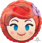 Anagram Mylar & Foil Ariel Emoji 17″ Balloon
