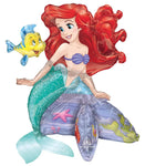 Anagram Mylar & Foil Ariel The Little Mermaid Air-fill 20″ Balloon