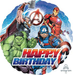 Anagram Mylar & Foil Avengers HBD 17″ Balloon