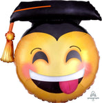 Anagram Mylar & Foil Awesome Grad Face 26" Mylar Foil Balloon