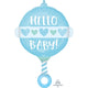 Baby Boy Sonajero 18″ Globo