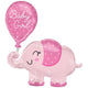 Globo Elefante Bebé Niña 31″