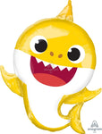 Anagram Mylar & Foil Baby Shark Jumbo SuperShape 26″ Balloon
