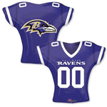 Anagram Mylar & Foil Baltimore Ravens NFL Jersey 24″ Balloon