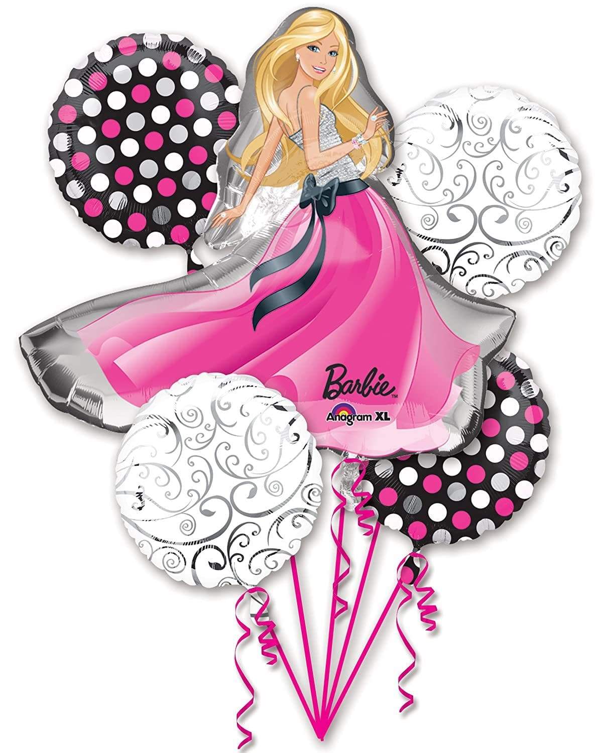 Ramo de globos Barbie Glam – instaballoons Wholesale