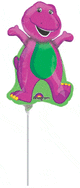 Barney 14″ Balloon (requires heat-sealing)