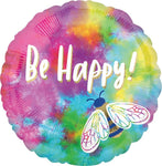 Anagram Mylar & Foil Be Happy Bee18″ Balloon