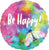 Anagram Mylar & Foil Be Happy Bee  18″ Balloon