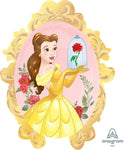 Anagram Mylar & Foil Beauty & the Beast Belle with Enchanted Rose 31″ Balloon