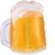 Jarra de cerveza Globo de lámina de Mylar de 23"