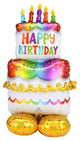 Tarta de Cumpleaños Globo Airloonz 60″