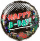 Birthday Skater Town 18″ Balloon