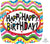 Birthday Squiggles 28" Jumbo Balloon