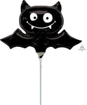 Anagram Mylar & Foil Black Bat 13″ Mini Shape Balloon