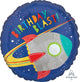 Blast Off Birthday 18″ Balloon